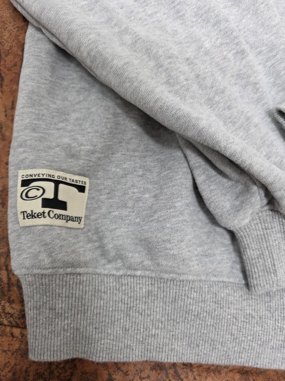 테켓 카라 맨투맨 L 상품이미지9