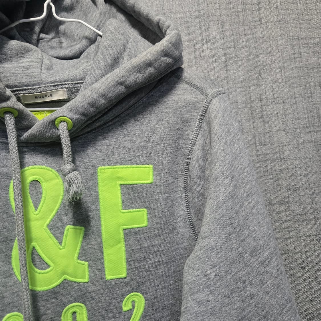 아베크롬비 기모 그레이 후드티 A&F  상품이미지3