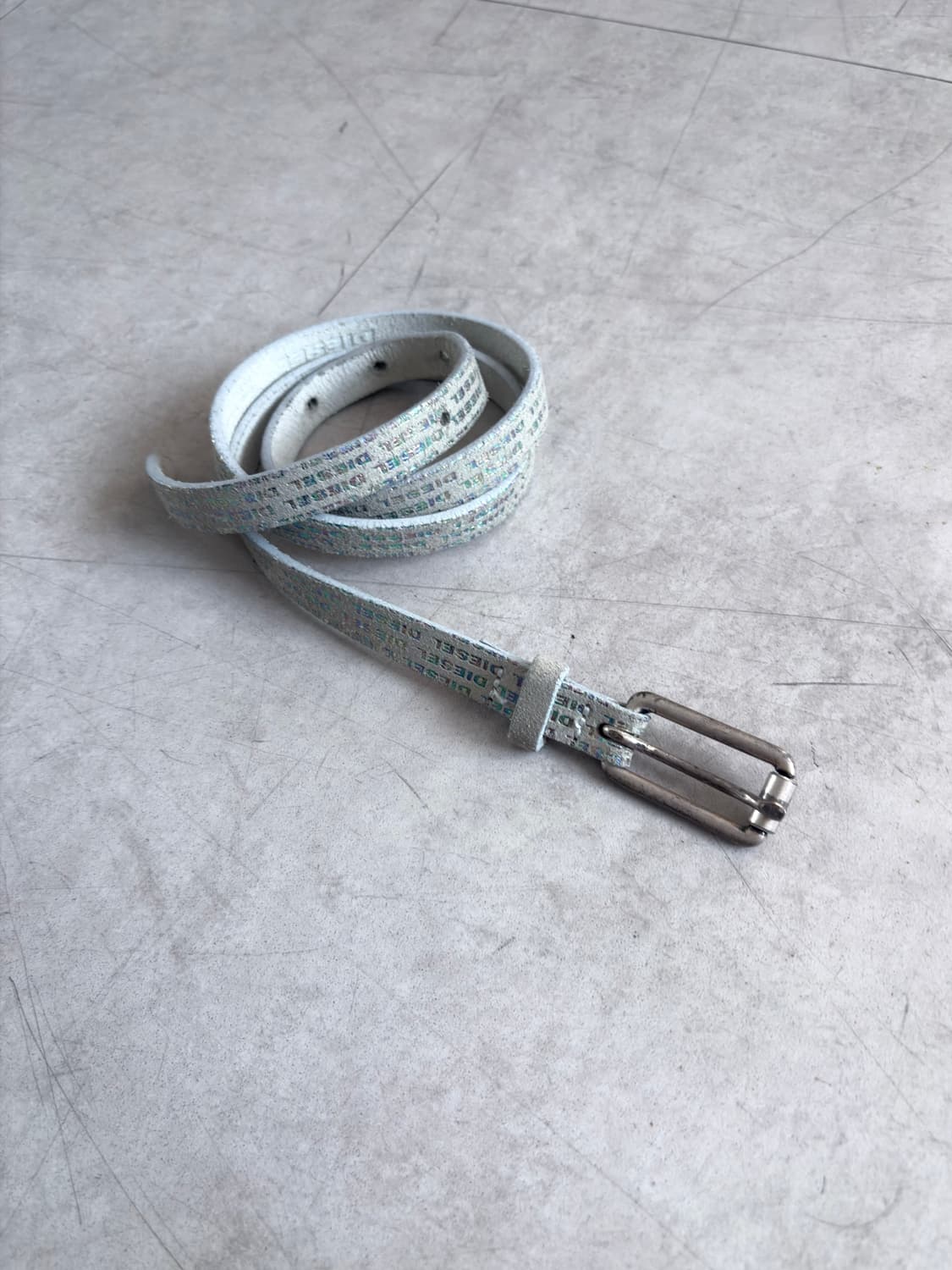 디젤 그래픽 로고 벨트 상품이미지1