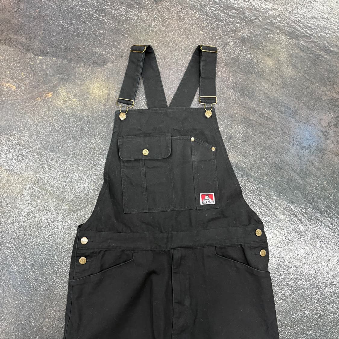 (95)벤 데이비스 블랙 오버롤 상품이미지3