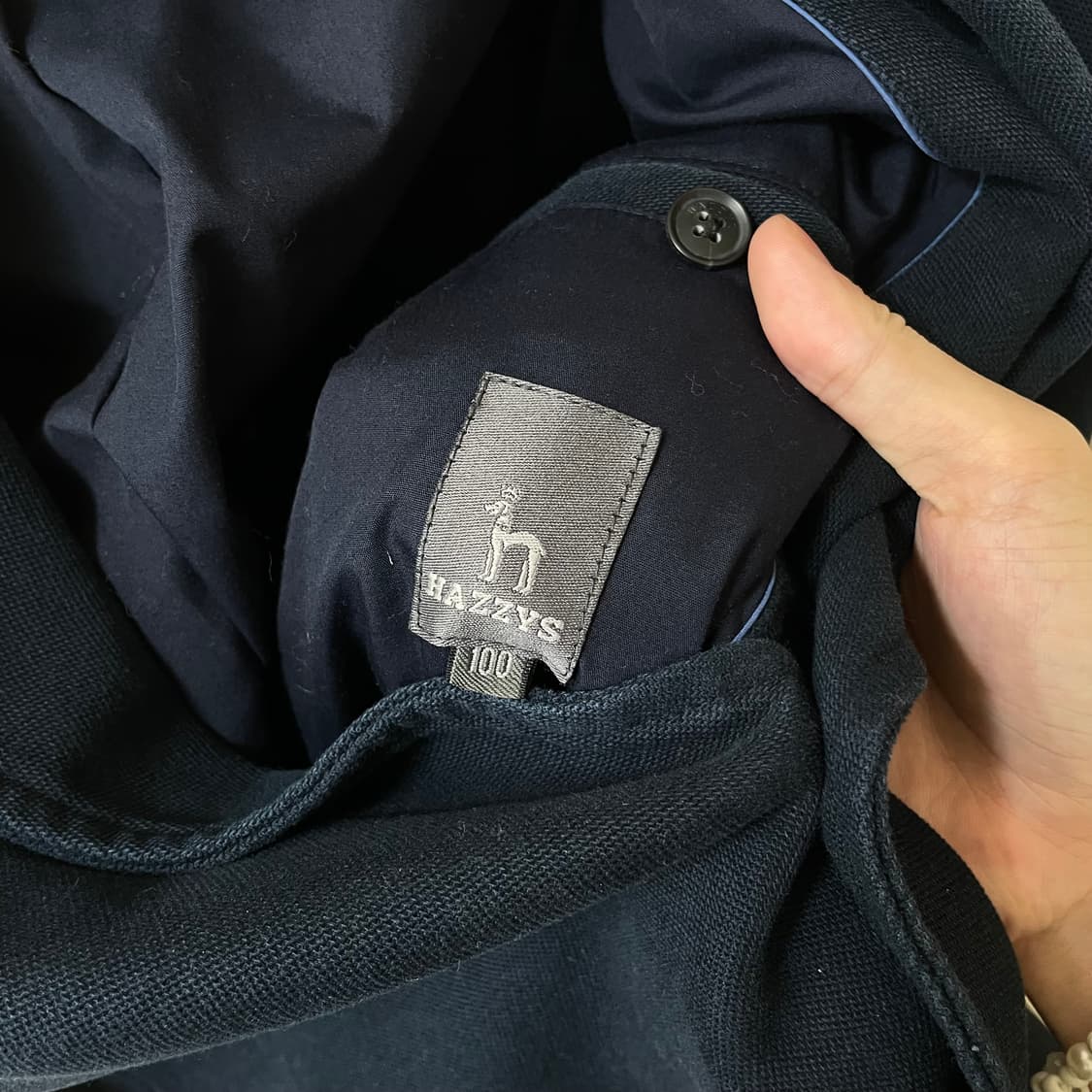 [ M ] 헤지스 남성 면 블레이저 자켓 상품이미지4