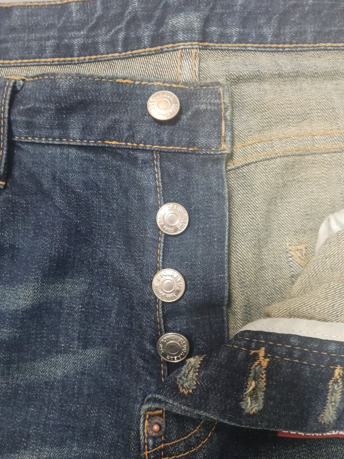 [36] 디스퀘어드2 녹워싱 쿨가이진 청바지 상품이미지6