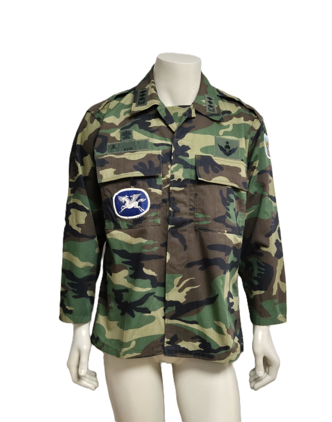 육군 구형 7공수특전여단 보병 대위 초기형 동계 전투복 상의 (XL) 상품이미지1