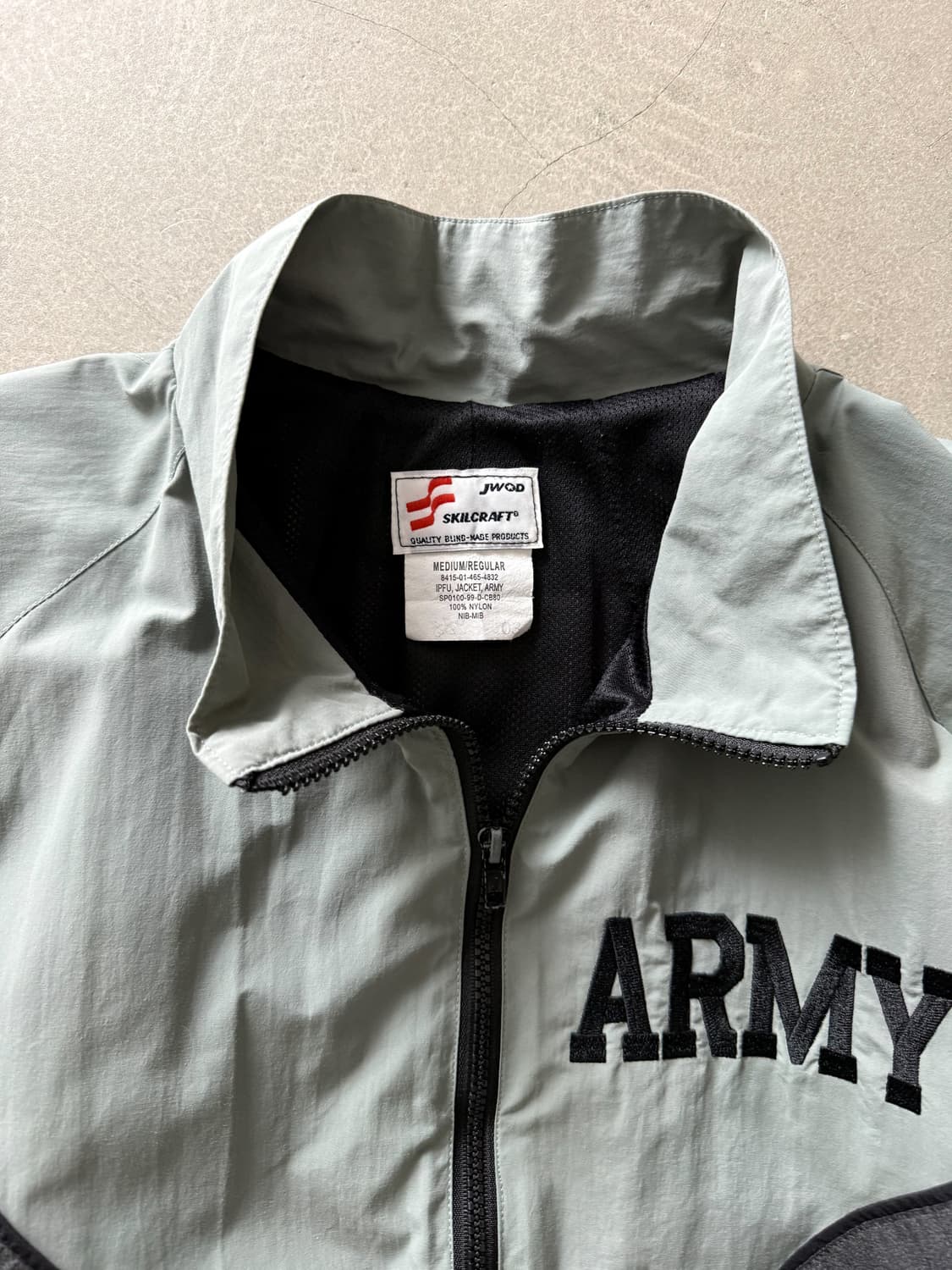 90s U.S Army IPFU Windbreaker Jacket 상품이미지5