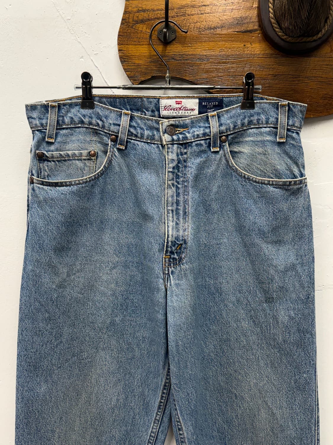 90s Mexico Levi’s 540 Orange Tab Relaxed 상품이미지6