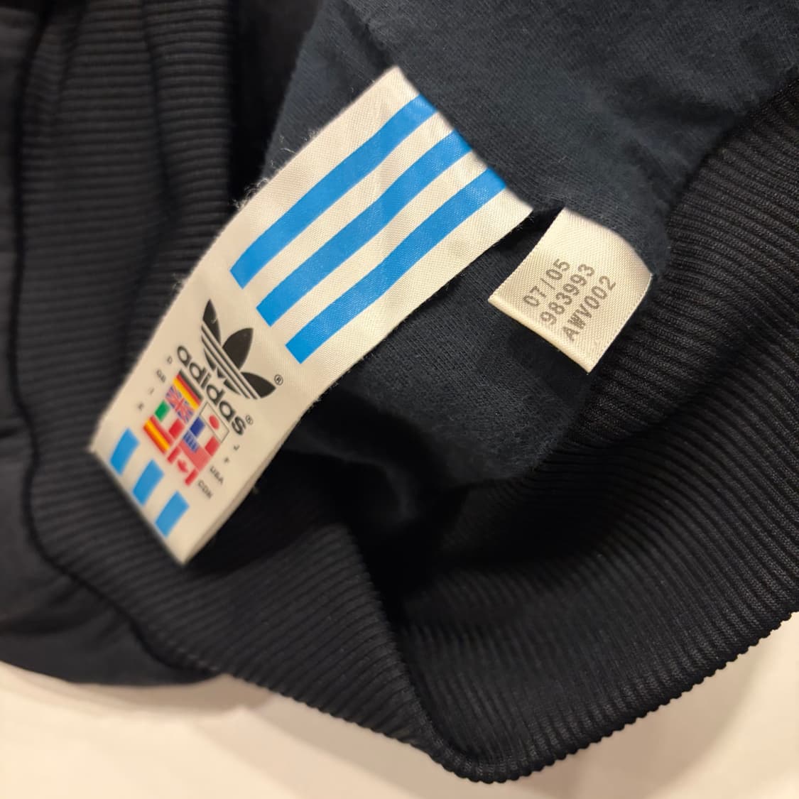 [95] 00s 아디다스 주큐 바이커 블랙 집업 자켓 C145 상품이미지7