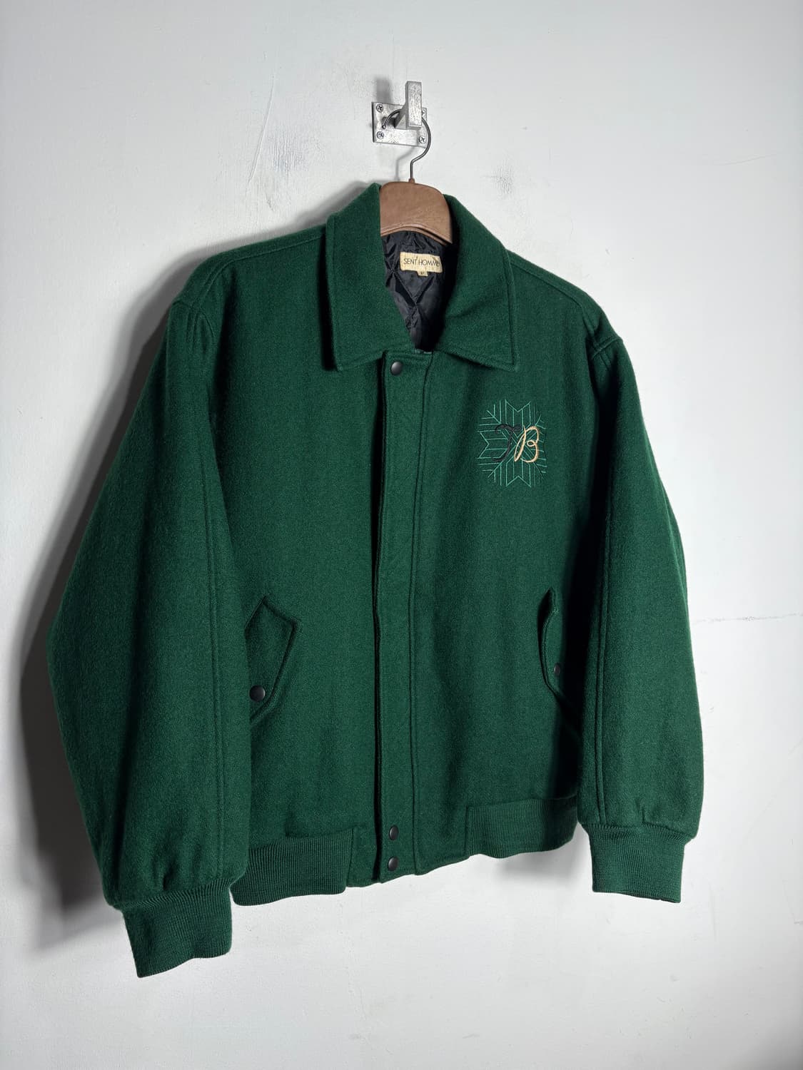 울 바시티 자켓 상품이미지2