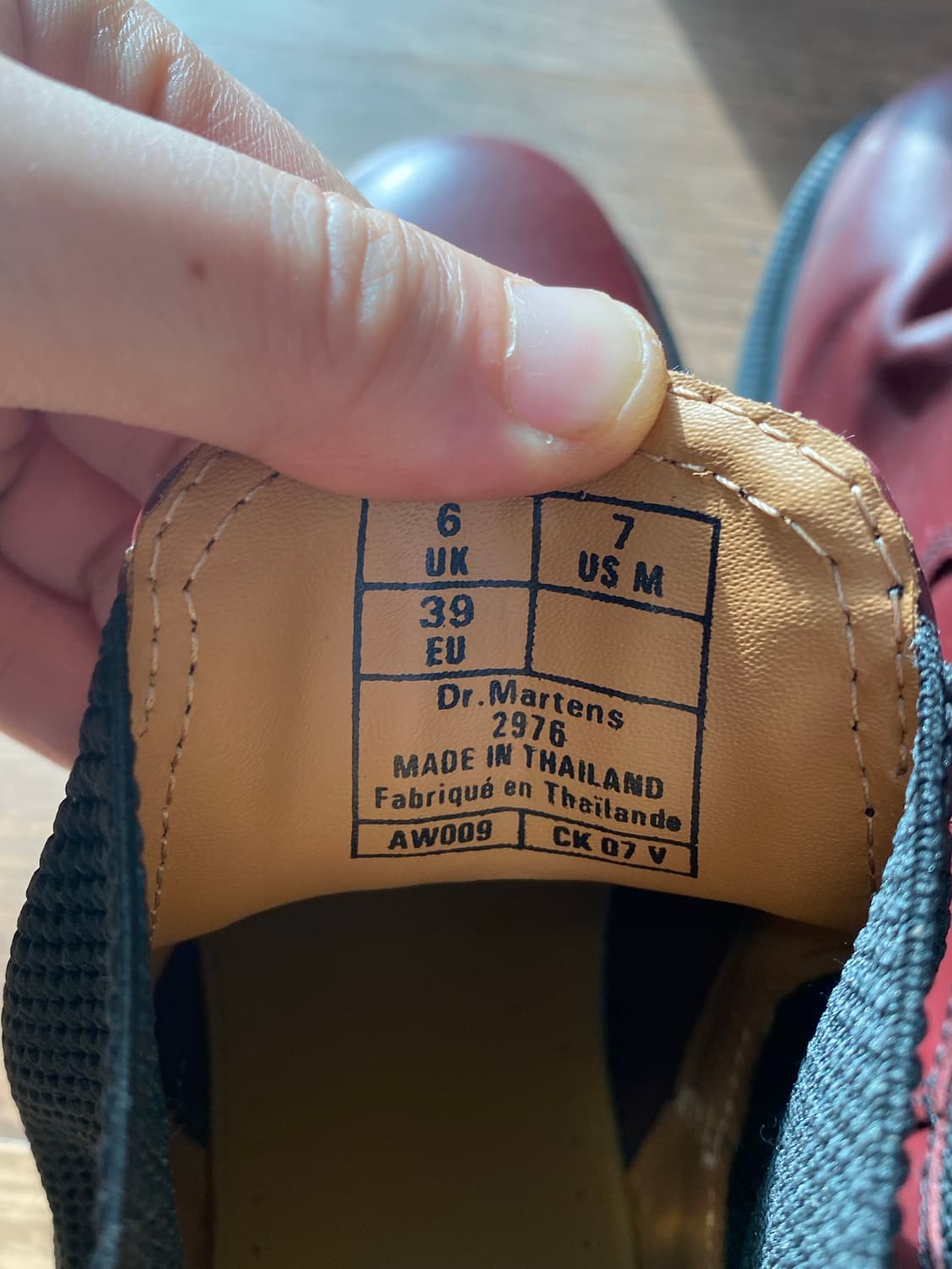 닥터마틴 2976 체리레드 상품이미지5