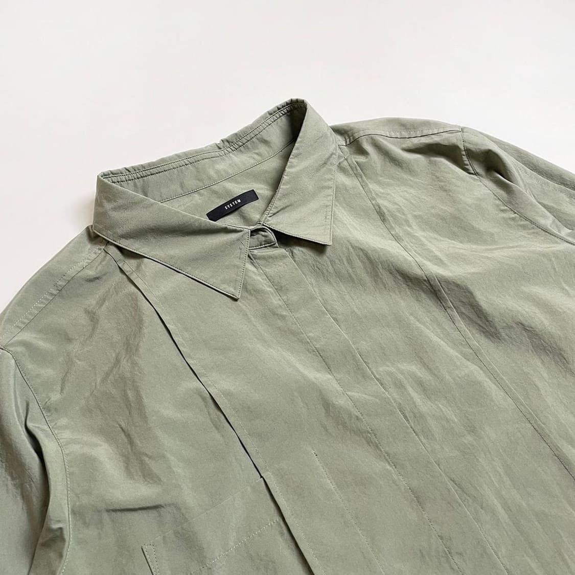 시스템 20ss 퍼티크 턱 블라우스 PR1909 상품이미지2