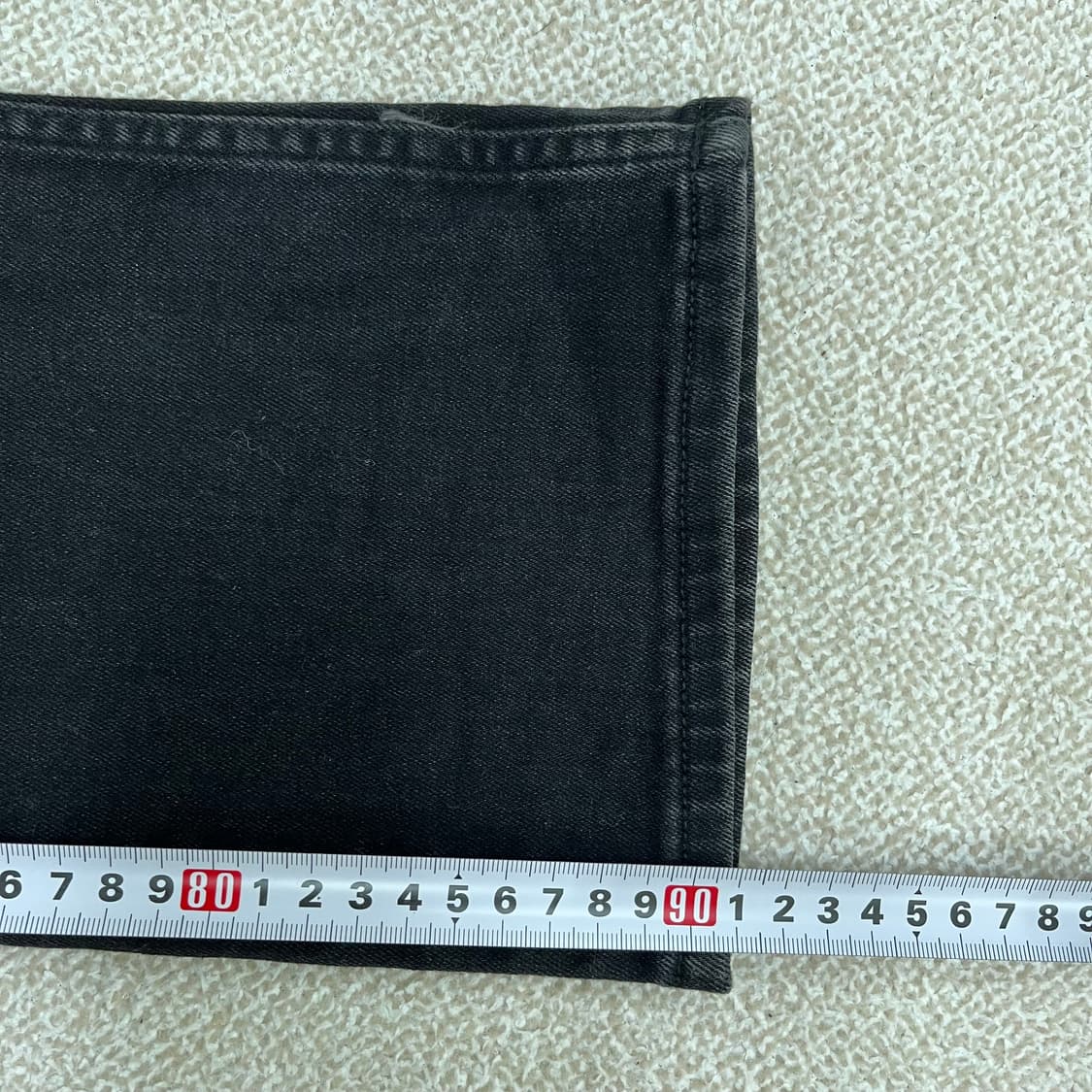 25 캘빈클라인 블랙 데님 팬츠 바지 0219M 상품이미지8