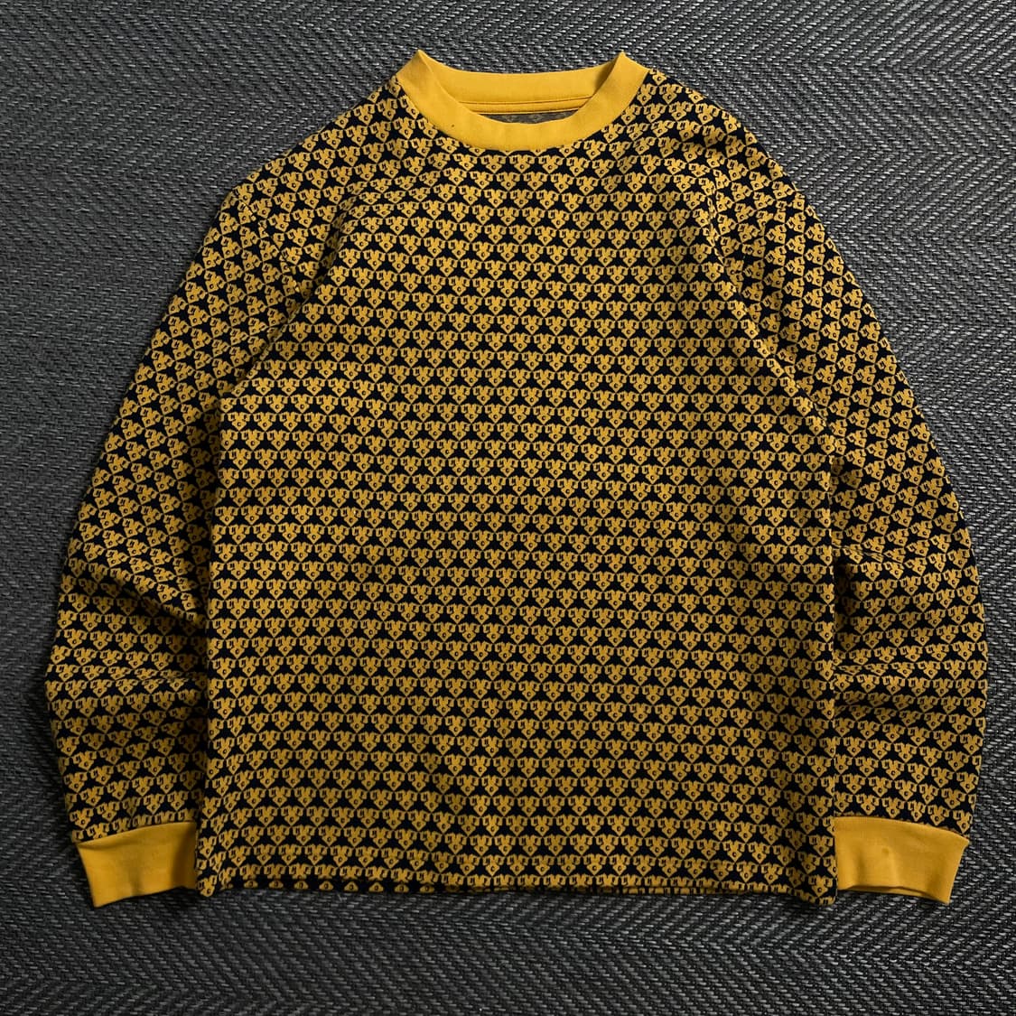 헤리티지플로스 모노그램 패턴 스웨터 o 4060 상품이미지1