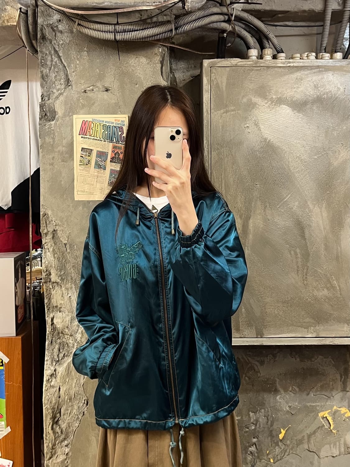 리 Lee gossip 후드집업 그린 100 #csz589 상품이미지2
