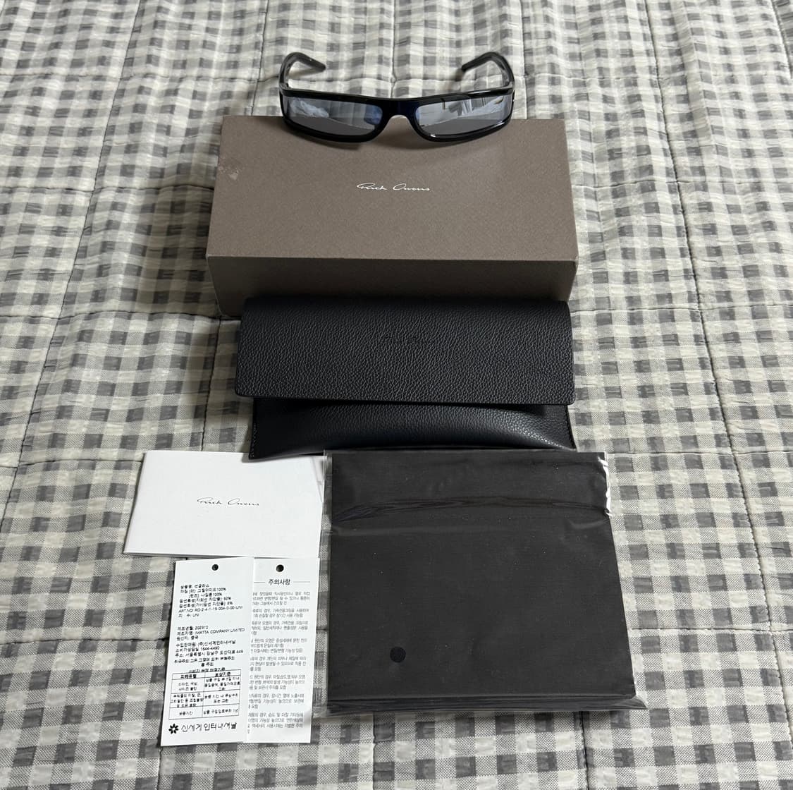 (OS) 릭오웬스 포그 fog 선글라스 상품이미지2