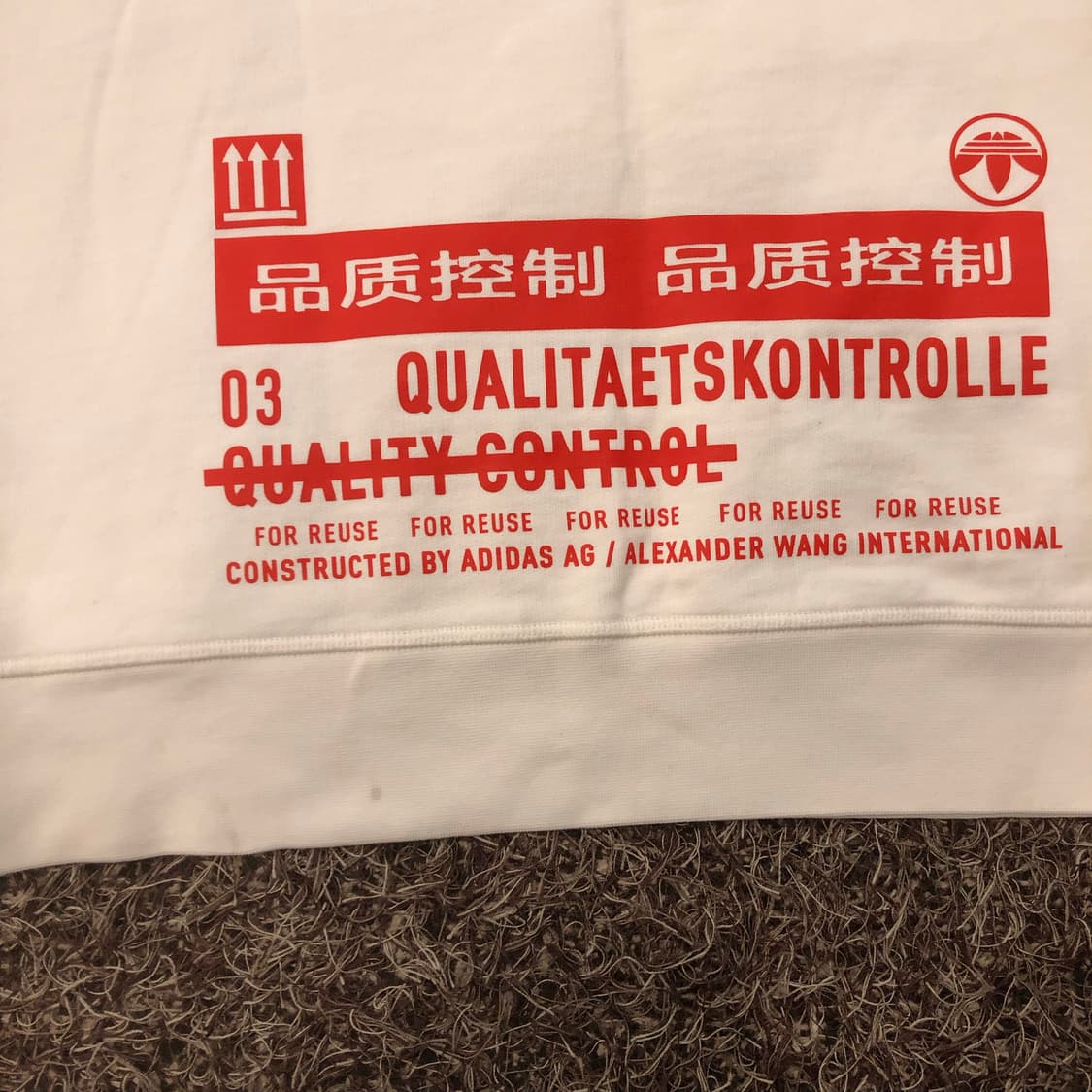 알렉산더왕 아디다스 맨투맨 스웻셔츠 상품이미지4