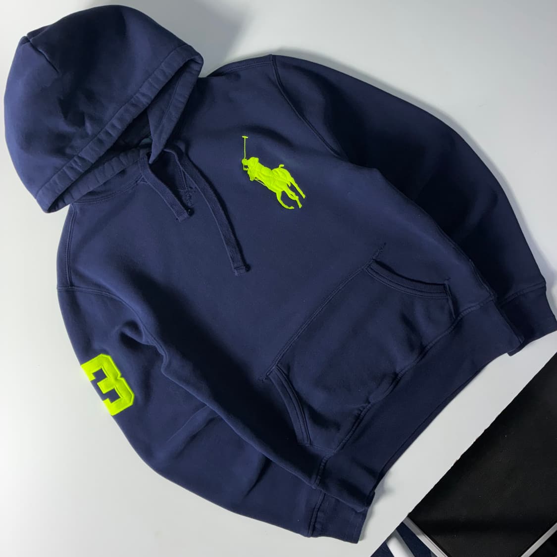 Polo  폴로 랄프로렌 빅포니 네이비 후드티   상품이미지2