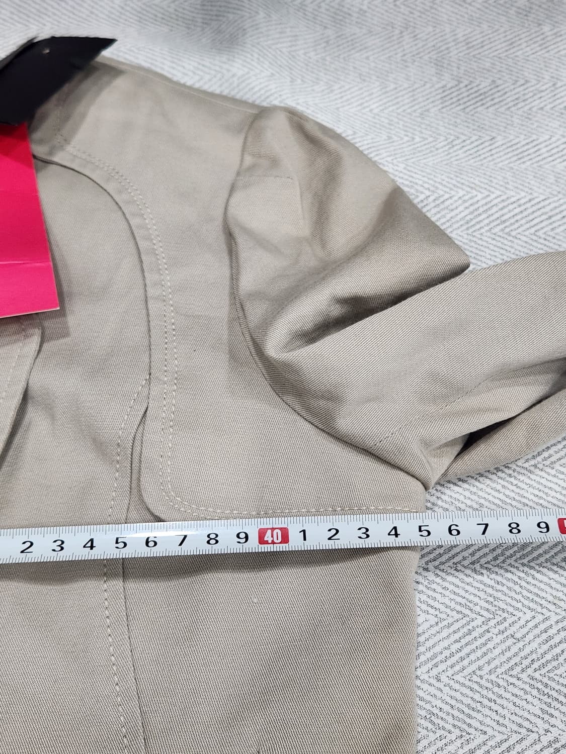 [55-66] 새상품 메긴나잇 언발란스 자켓 여성 55~66 상품이미지7