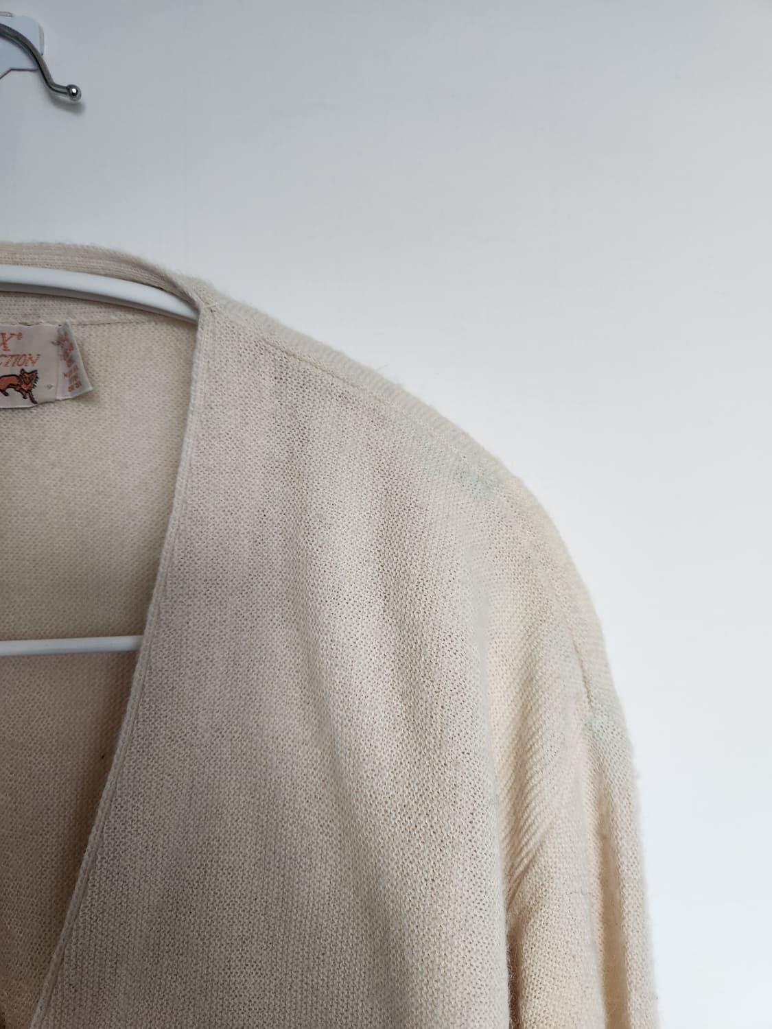 80s 제이씨페니 폭스 컬렉션 오올론 아크릴 가디건(USAmade) 상품이미지4