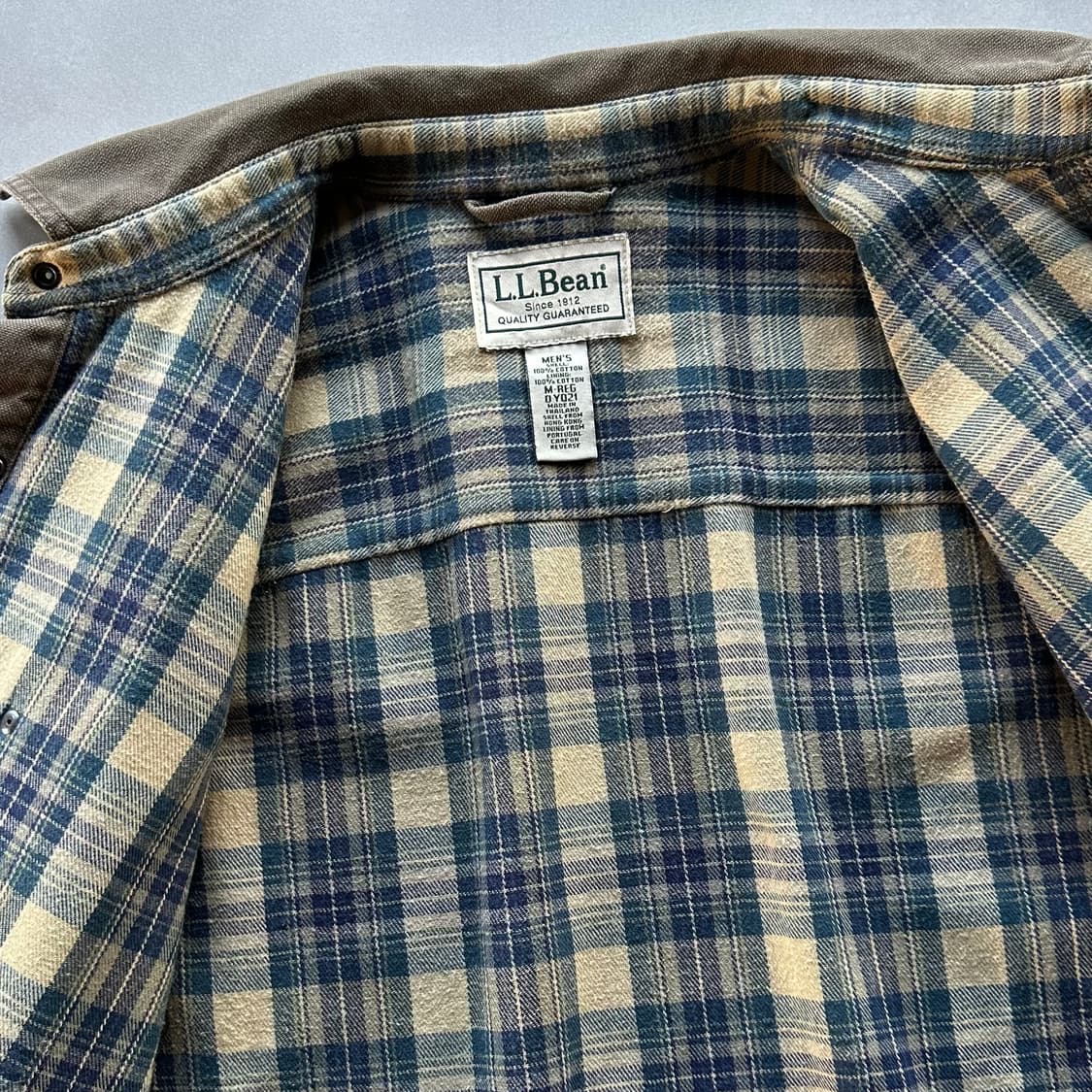 [L]엘엘빈 L.L.Bean 캔버스 블랭크 워크 셔츠 자켓 상품이미지10