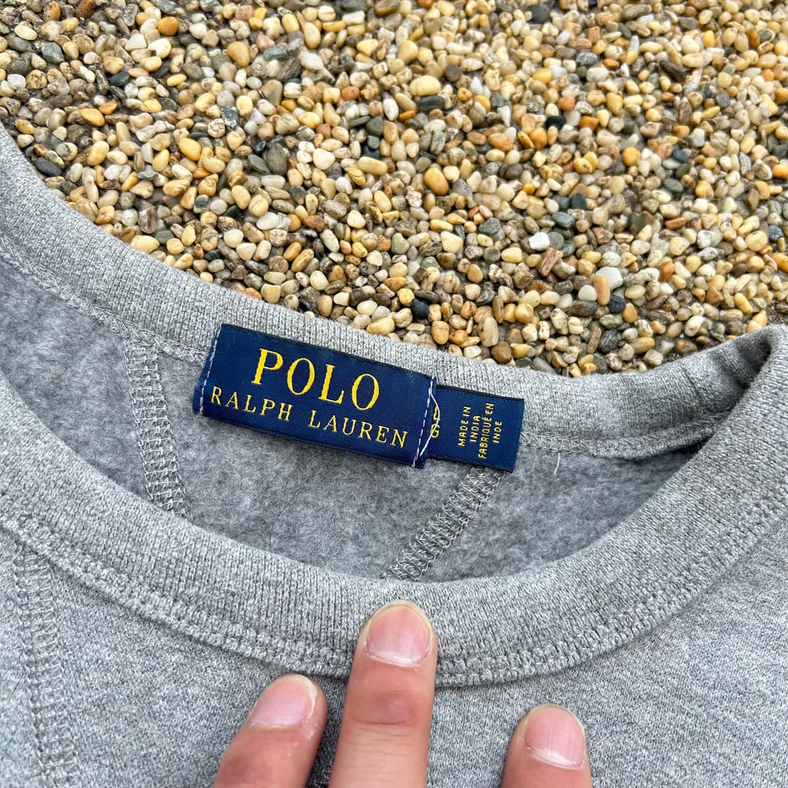 폴로(POLO RalphLauren)그레이 크루넥 맨투맨 상품이미지4