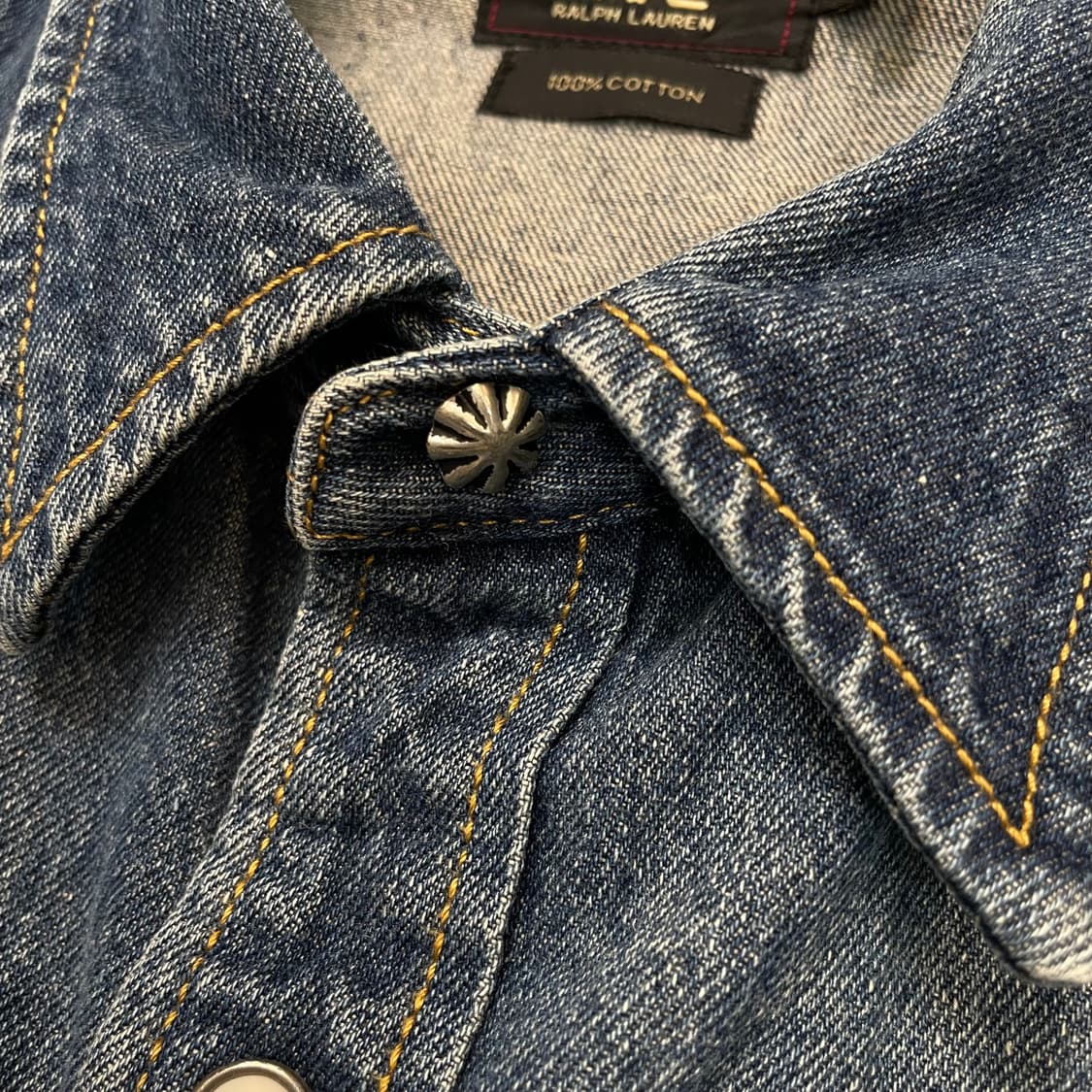 RRL 랄프로렌 더블알엘 웨스턴 데님셔츠  상품이미지4