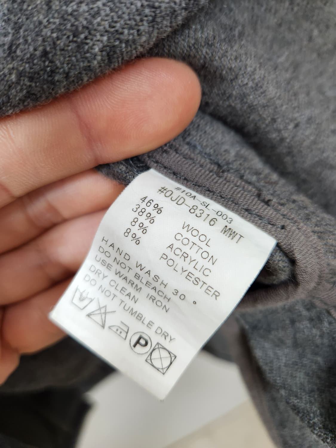 단톤Danton 울 후드 자켓 M~L - J19 상품이미지6