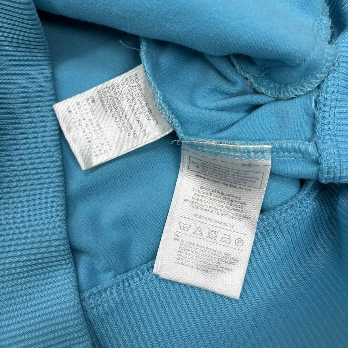 아디다스 구파이어버드 하늘 아노깔 트랙탑 희귀져지(L) 상품이미지7