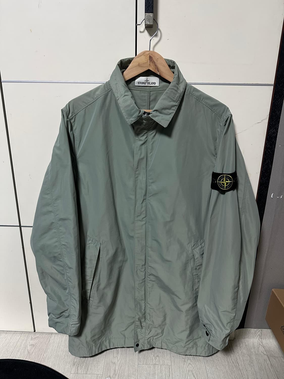 (백화점판)스톤아일랜드 마이크로랩스 코트 자켓 L 상품이미지1