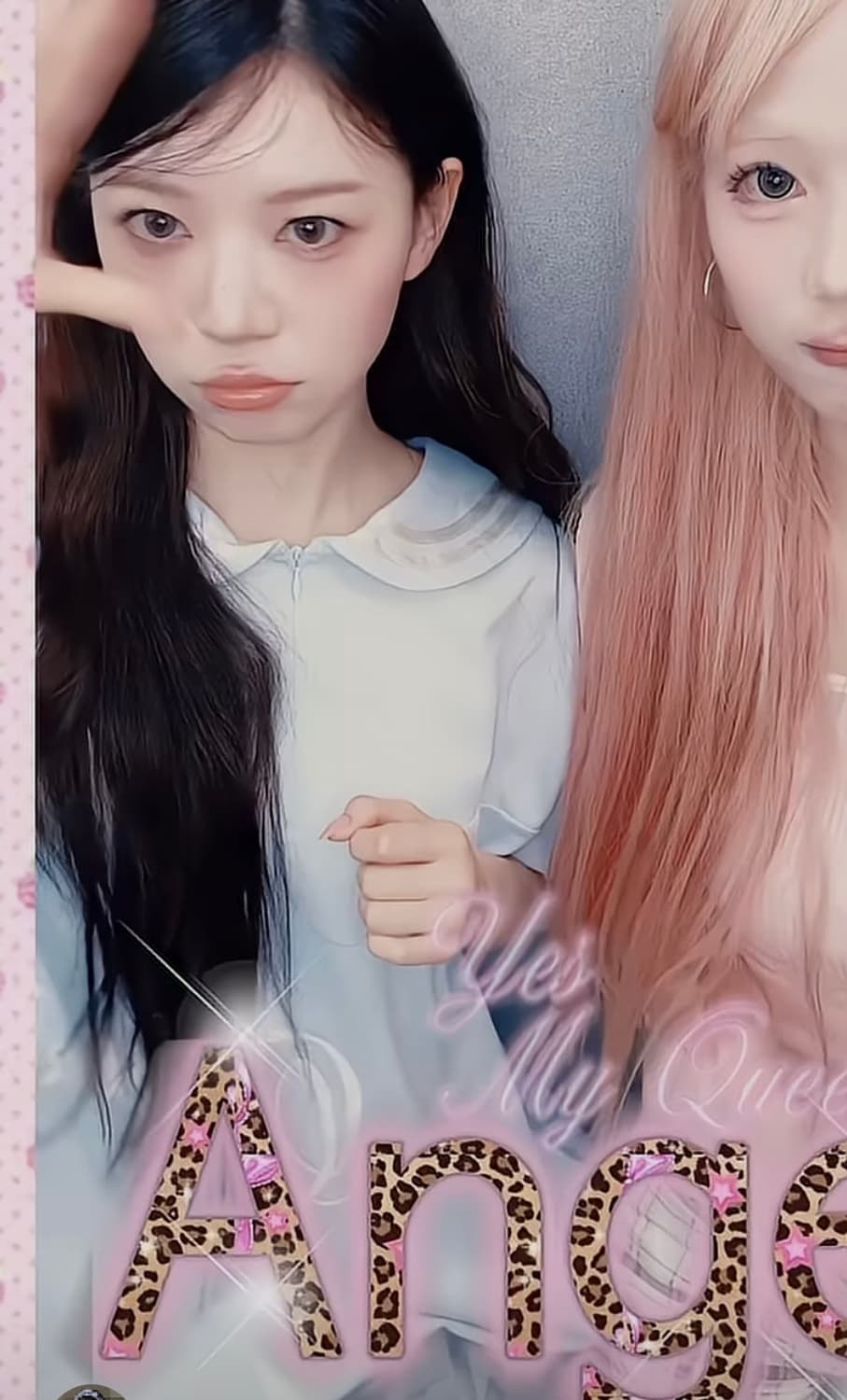 아일릿 모카 원희 착용 샵페어리 세일러 칼라 메쉬 루즈탑 스카이블루 하늘 상품이미지2