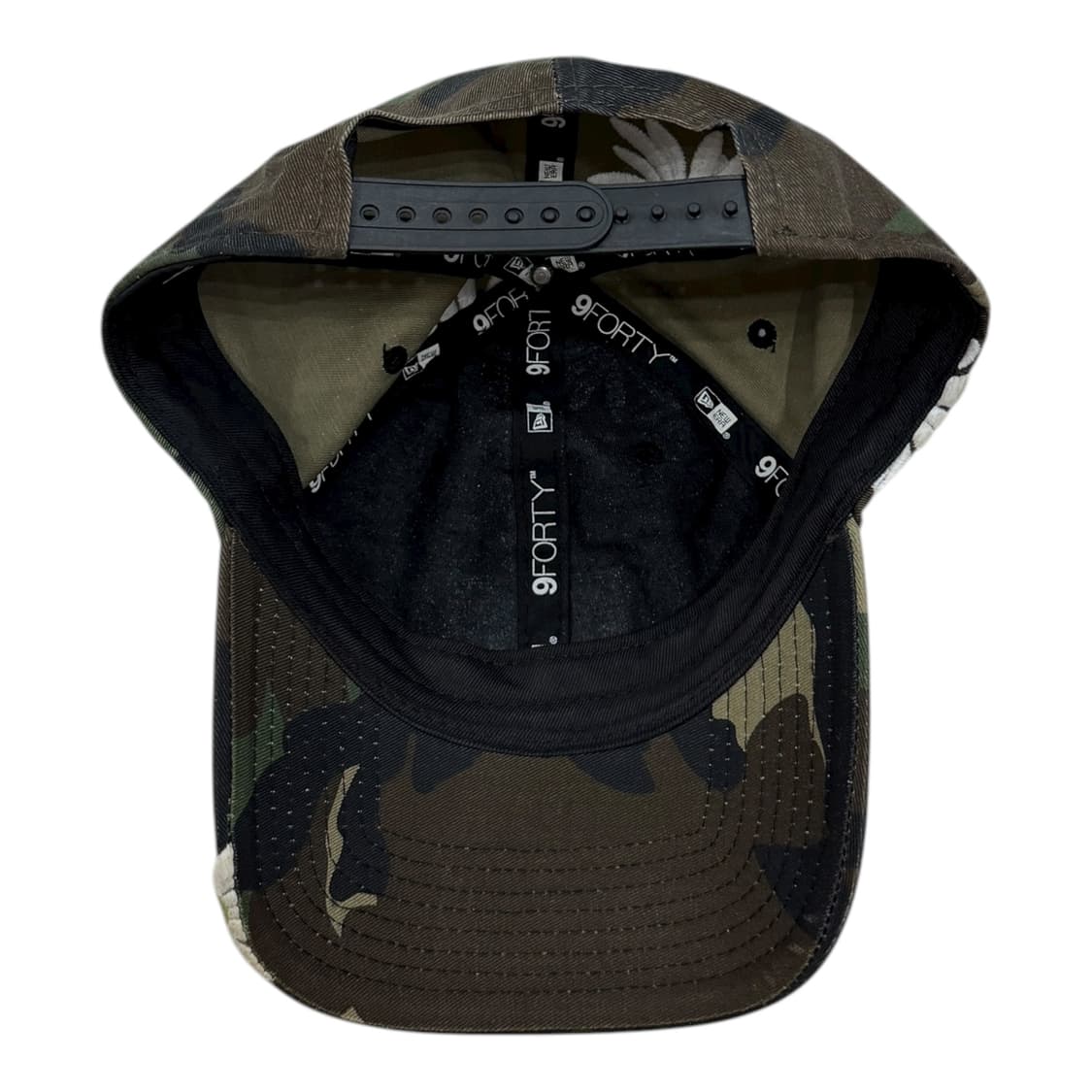 뉴에라 언스트럭쳐 밀리터리 우드랜드 카모 플라워 볼캡 모자 상품이미지3
