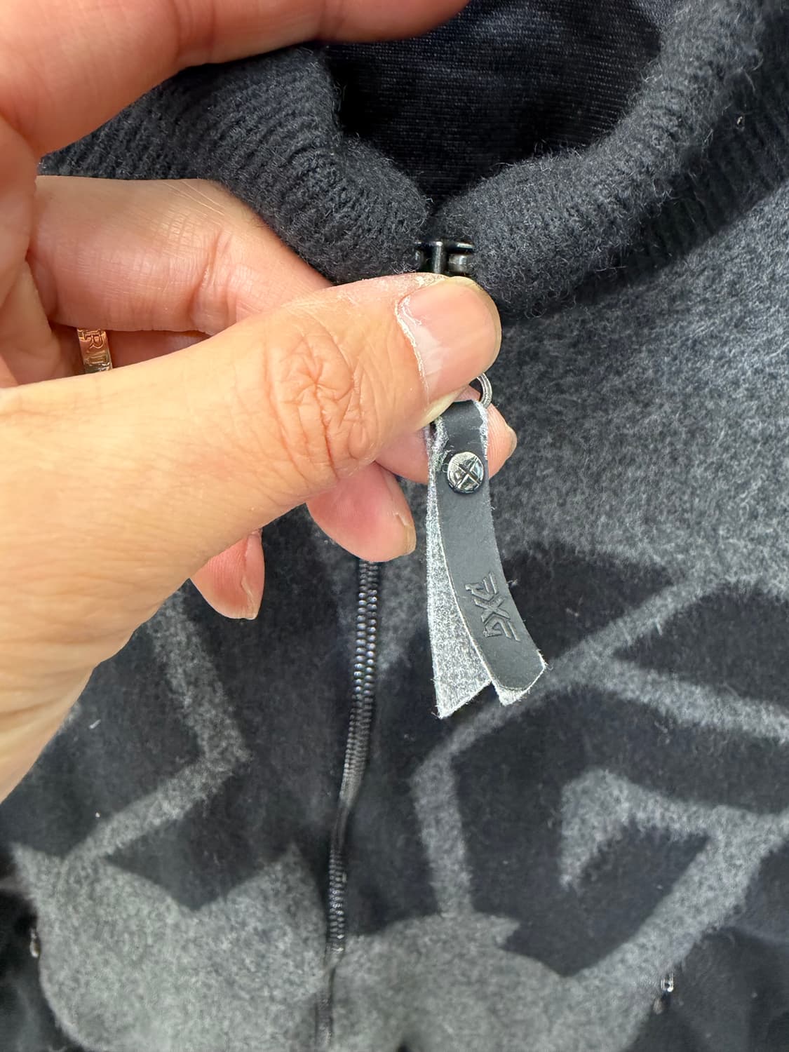 정품) PXG 남성 니트 구스패딩 XL  상품이미지5