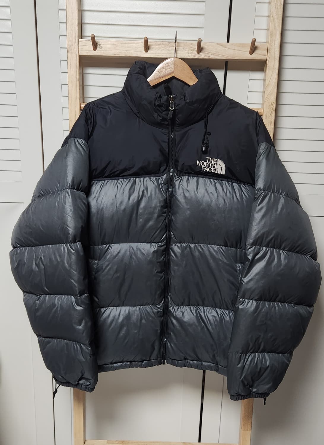 노스페이스 700 눕시 다크 그레이 패딩 자켓 상품이미지1