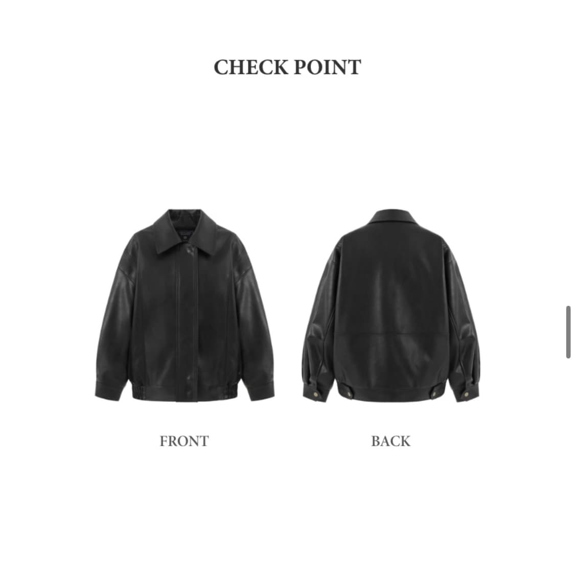 드파운드 레더자켓 상품이미지9