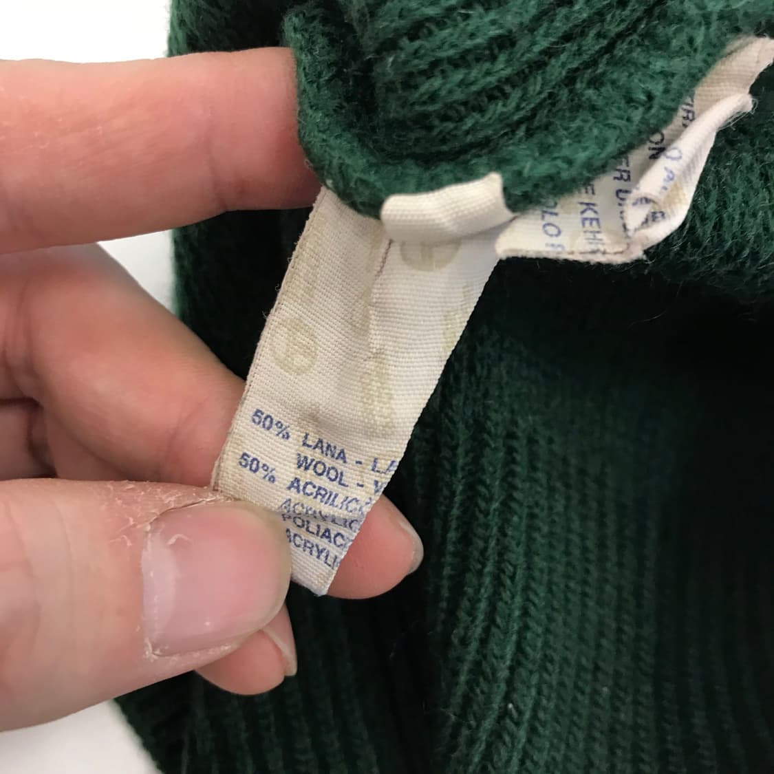 세르지오 타키니 이태리 울 스키점퍼니트 [M] 상품이미지6