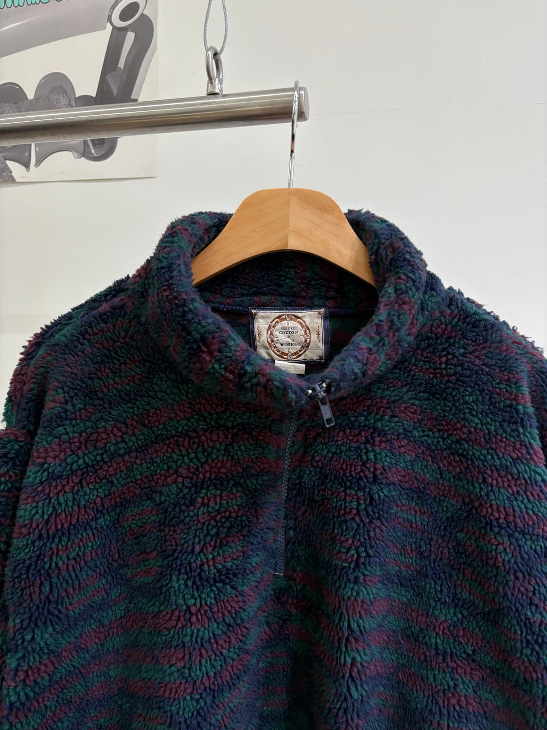 SEATTLE COTTON WORKS (Made in USA) 후리스 상품이미지2