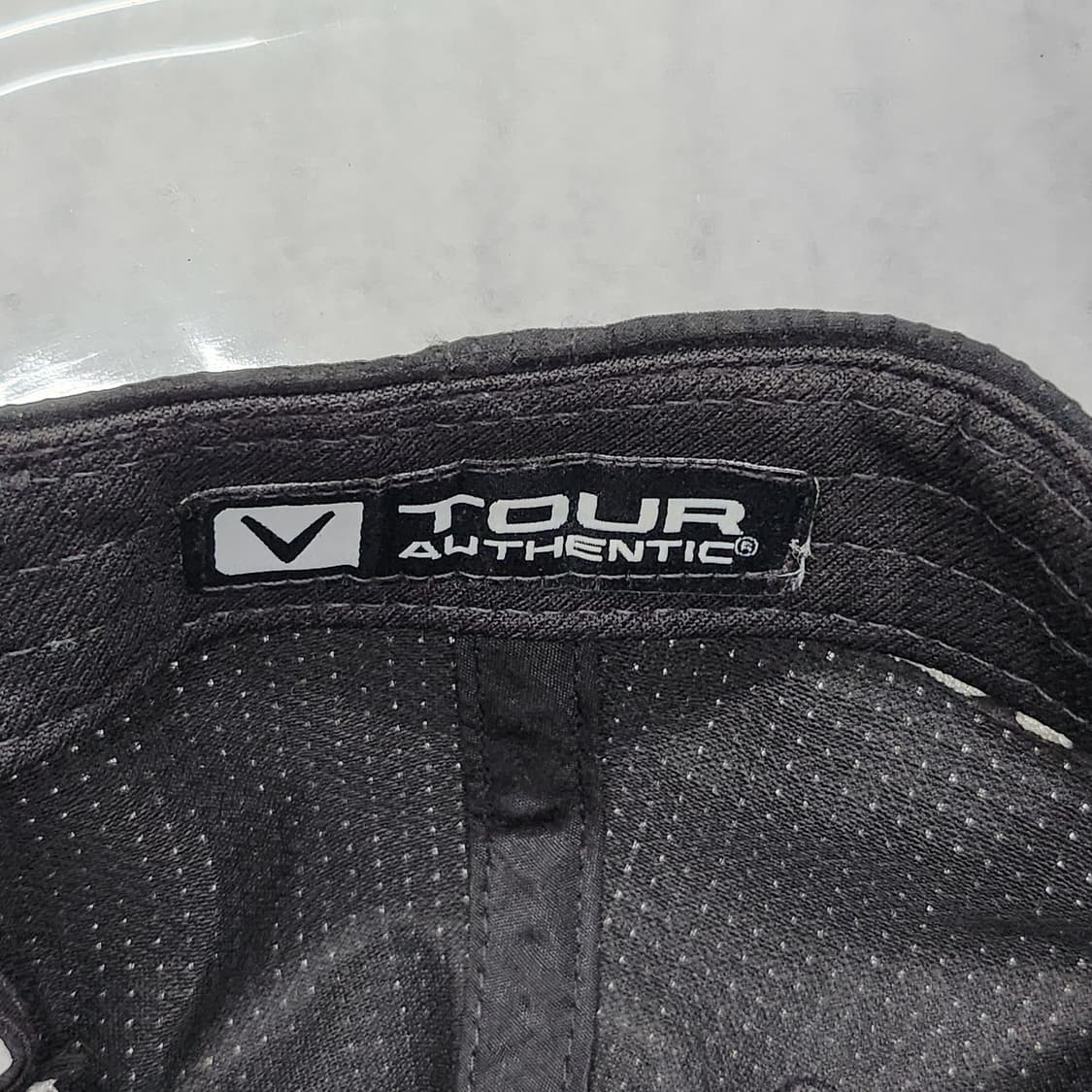 캘러웨이 TOUR AUTHENTIC 라인의 블랙 골프모자 프리사이즈. 상품이미지7