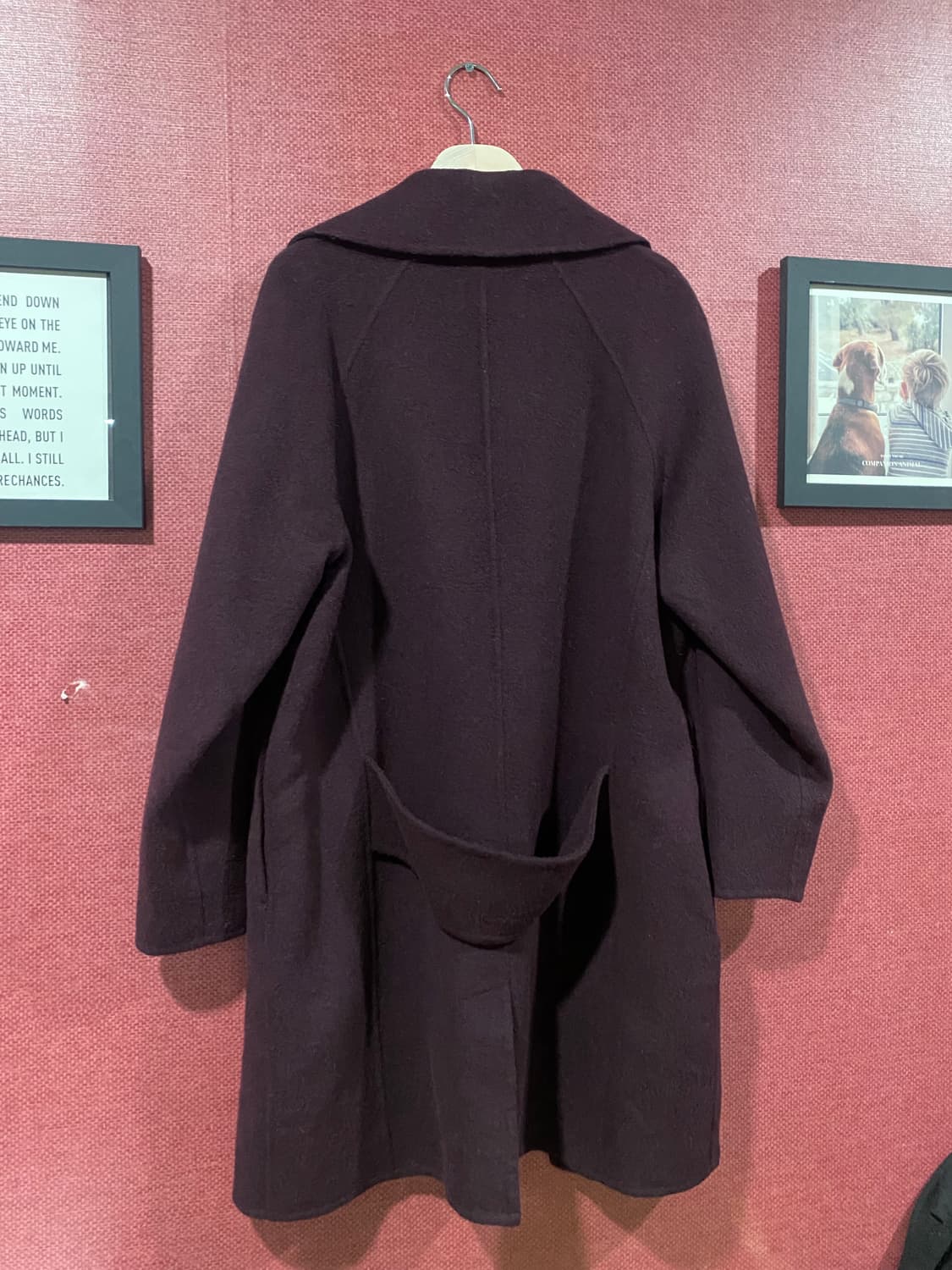 듀엘 버건디 코트66 상품이미지3