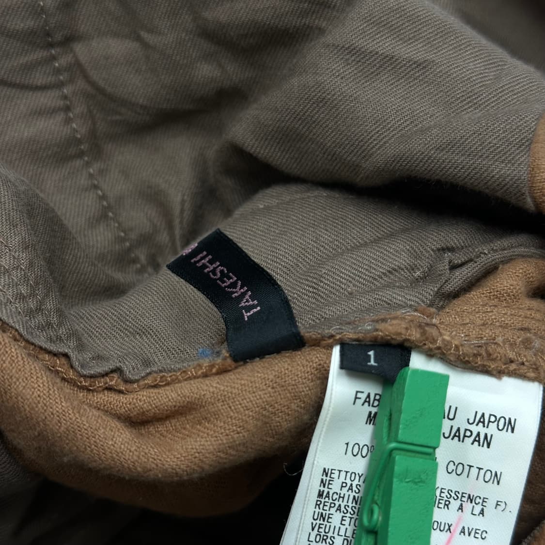요지야마모토 턴업 코듀로이 팬츠 상품이미지9