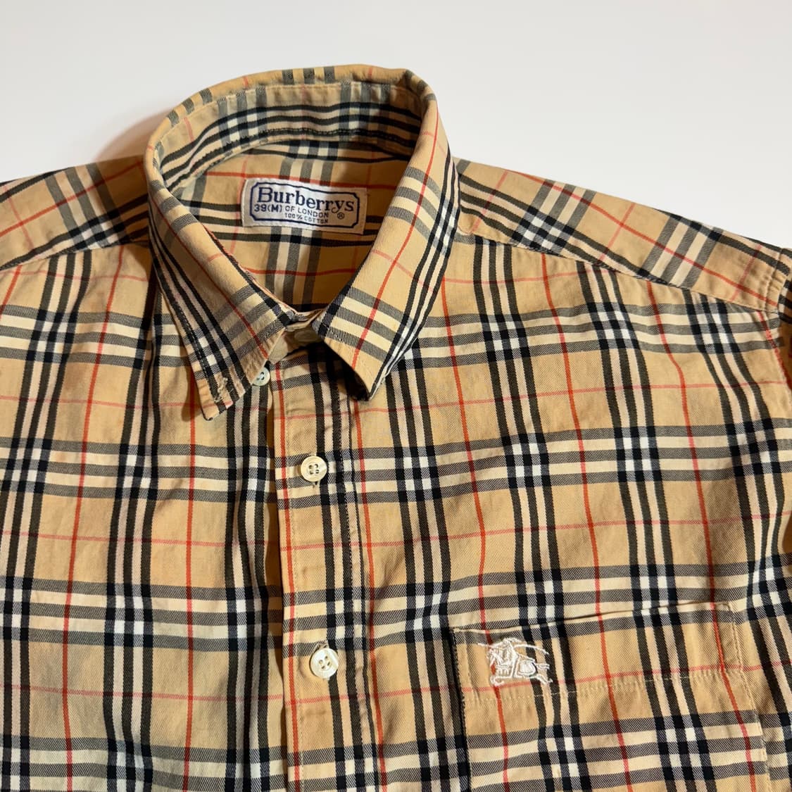 버버리 클래식 체크 긴팔 셔츠 상품이미지2