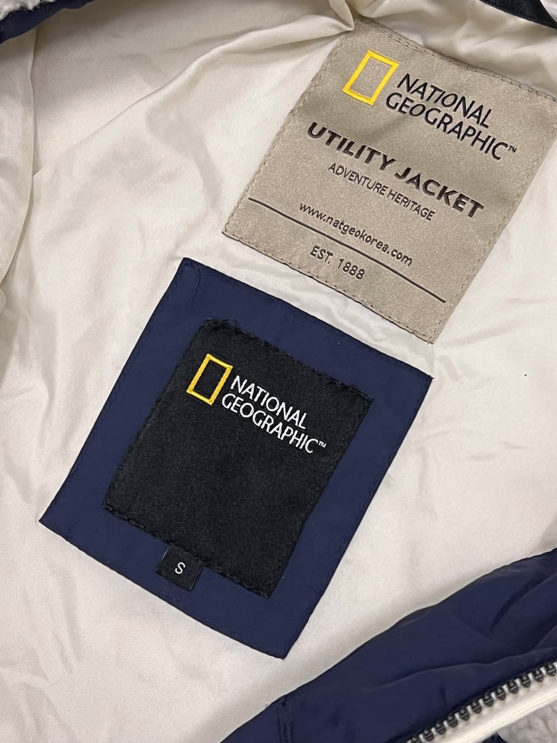 (S) 네셔널지오그래픽 롱 셰르파 뽀글이 집업 자켓 상품이미지4