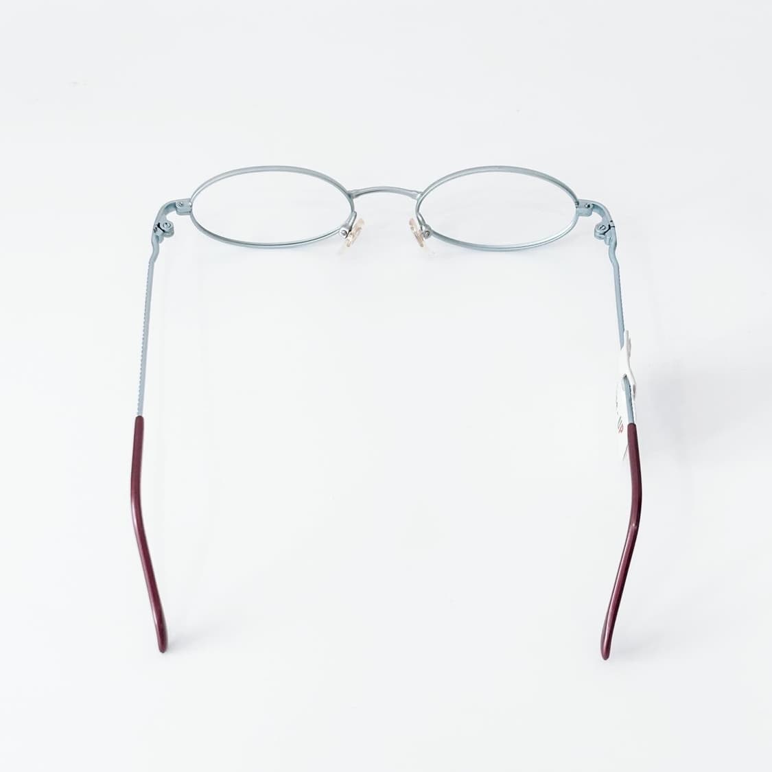 Close-up 스카이 블루 오벌 메탈 데드스탁 빈티지안경 상품이미지4