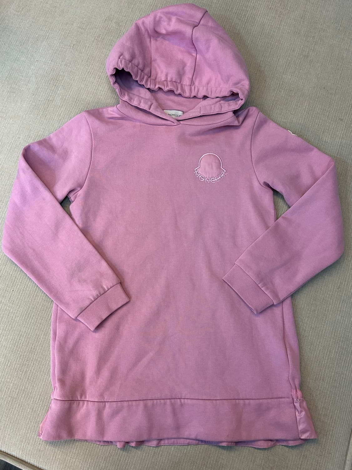 몽클레어 키즈 핑크 후드티 12A 상품이미지1