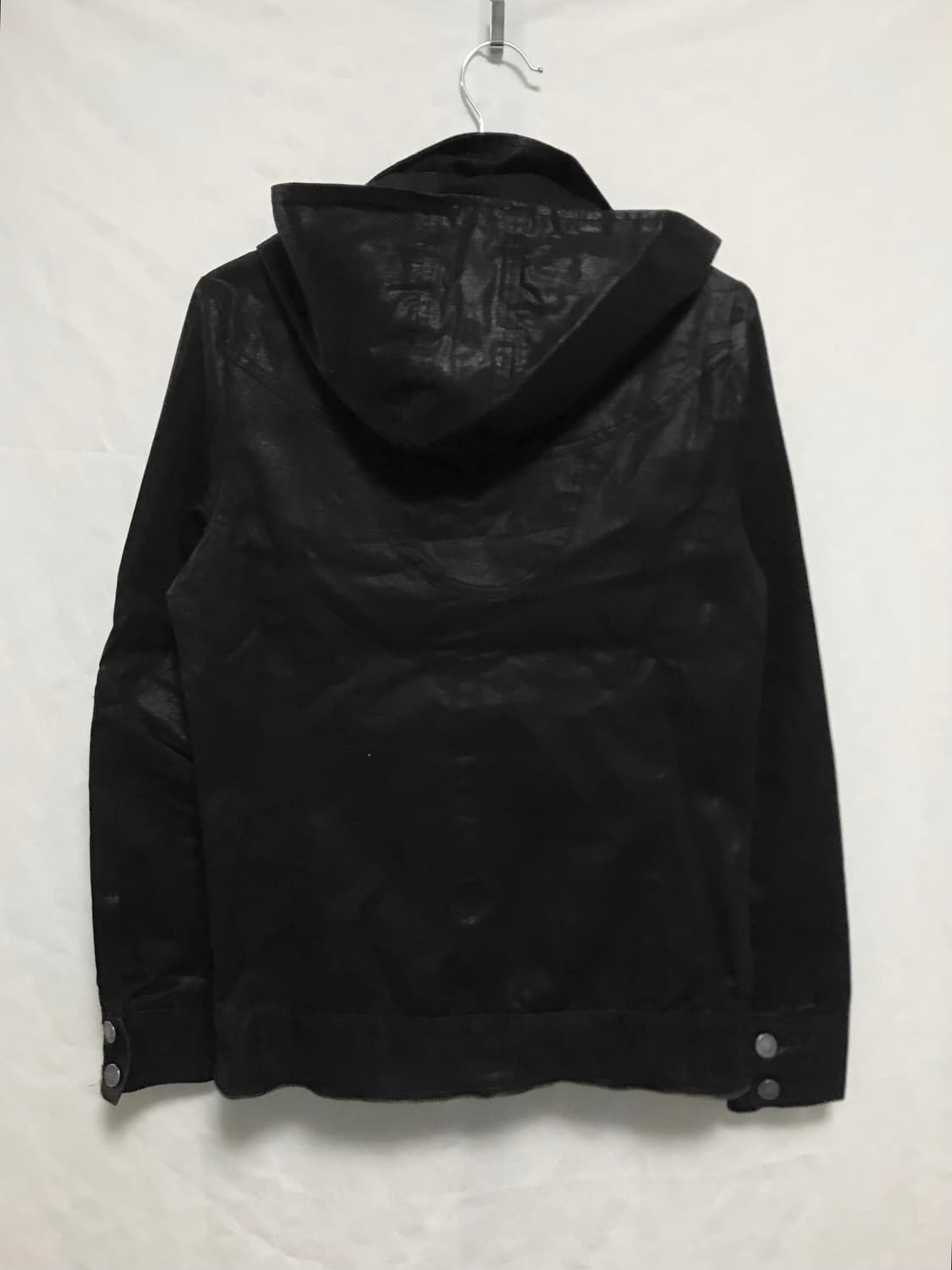 택포•빈티지 civarize vkei 펑크 더블 지퍼 후드 코팅 자켓 상품이미지3