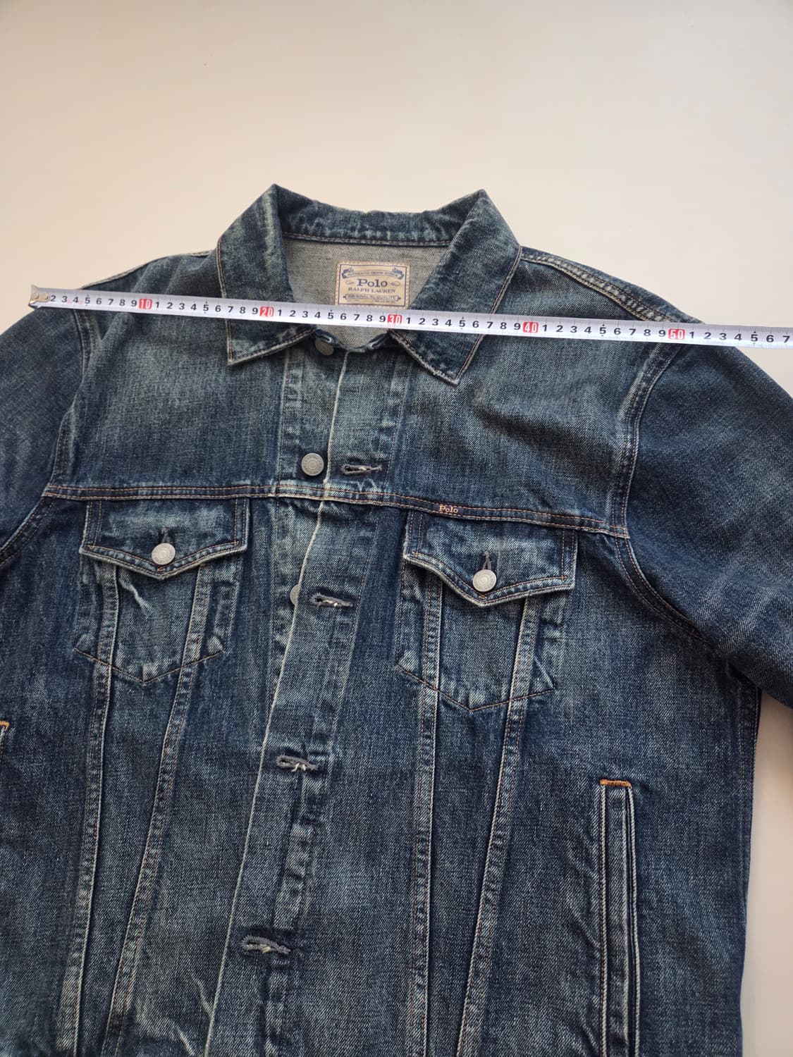 폴로 데님자켓 청자켓 L 상품이미지6