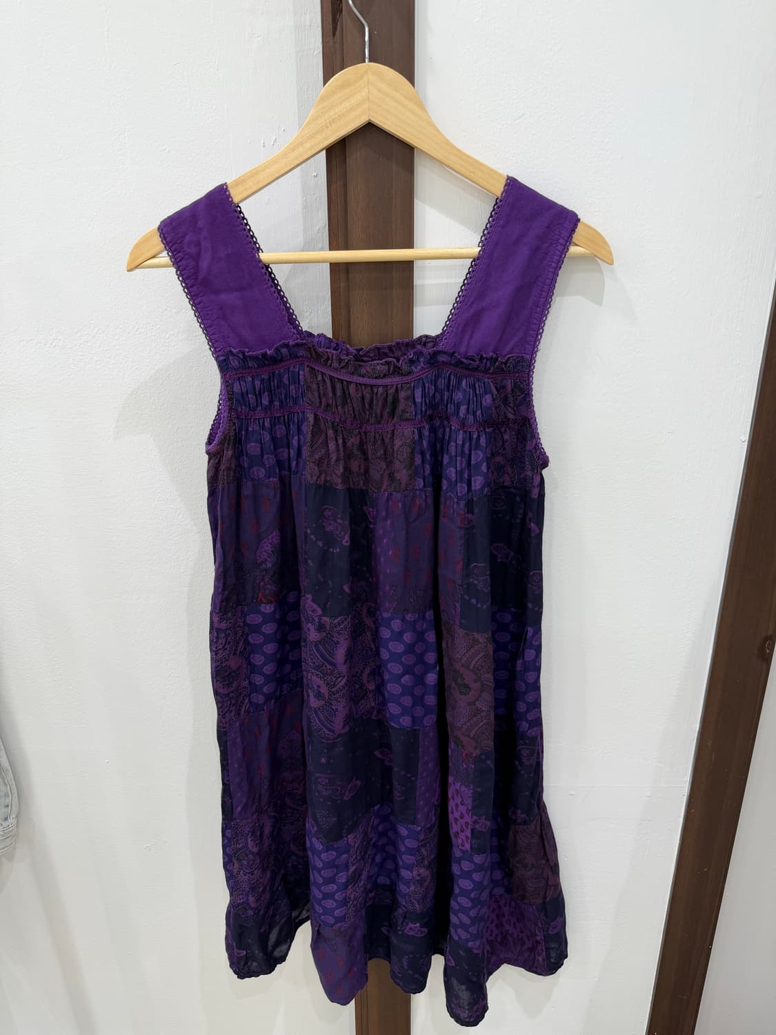 purple patchwork ops 상품이미지8