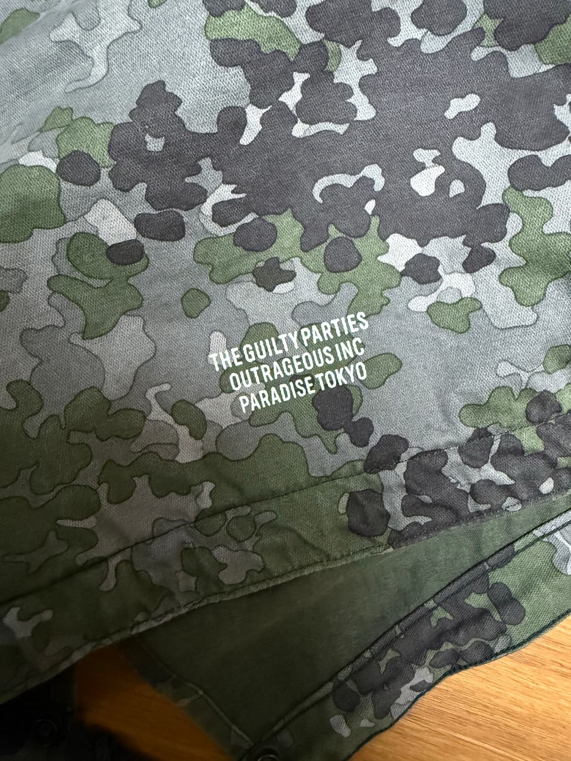 와코마리아 m-48 모드 코트 (스톤카모) 42사이즈 상품이미지6