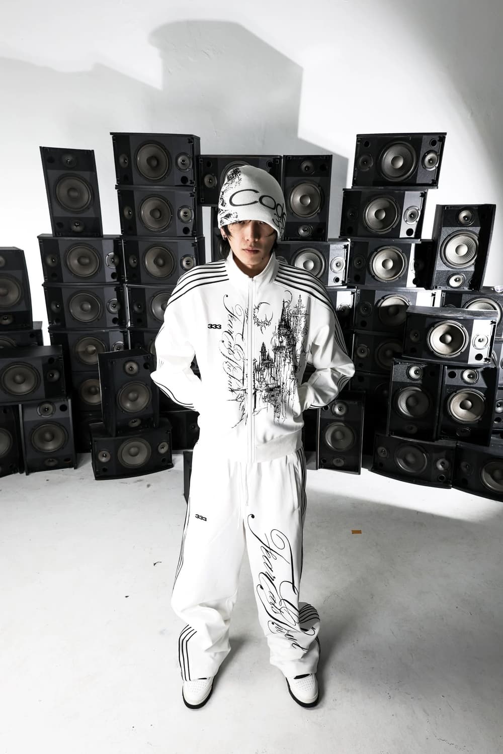 333 Lettering Shadow Script Sweat pants 상품이미지4