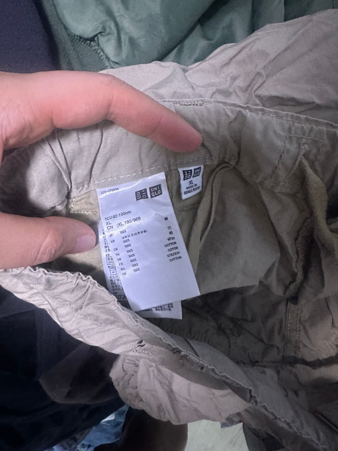 [XL] 빈티지 유니클로 카고 쇼츠 상품이미지3