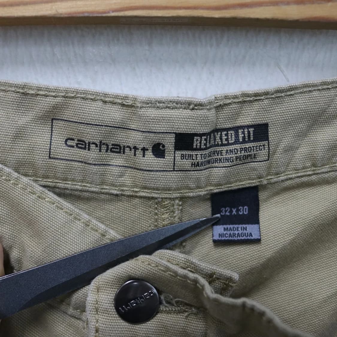칼하트 코튼 팬츠 61993 상품이미지8
