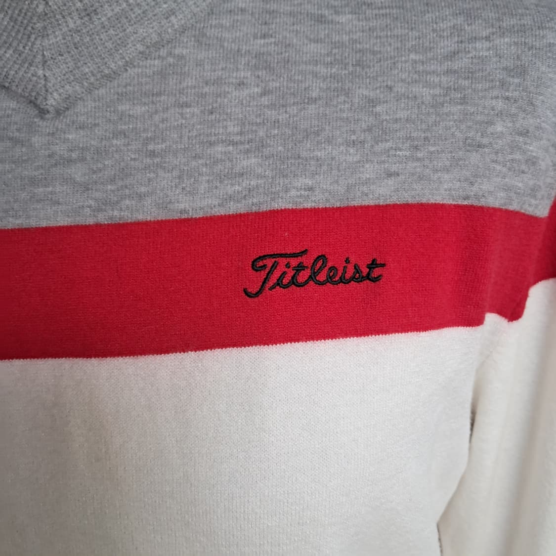 타이틀리스트 여성 방풍넥폴라 니트 L(95)약66~날씬77 상품이미지4