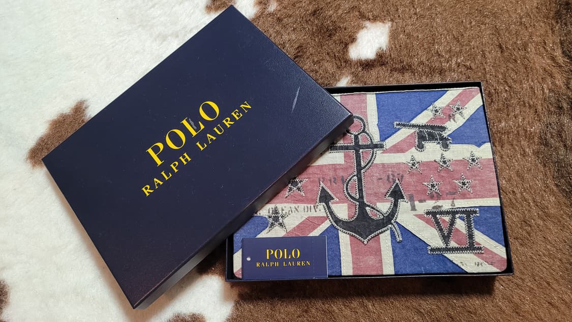 폴로 랄프로렌 패치워크 노트(20*14.5) 새제품 상품이미지2